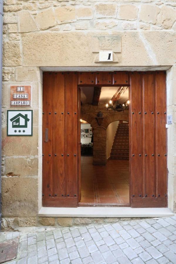 Casa Amparo Bed & Breakfast San Martín de Unx Eksteriør bilde